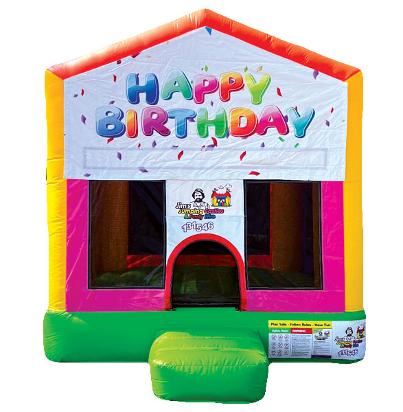 Jumping Castle Hire Birthday Theme